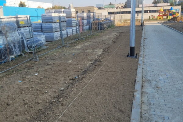 Projekt Przestrzeni przy sklepie - Ogrody Aurora Tarnów