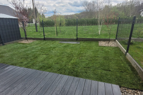 Realizacja trawnika z rolki w Tarnowie