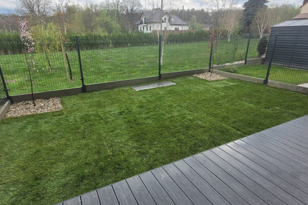 Realizacja trawnika z rolki w Tarnowie